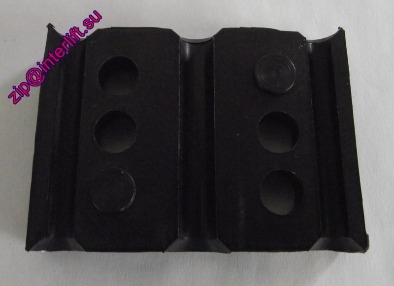 Вкладыш башмака Guarnizione per pattino c/peso D fune 6-8 ex G12-01