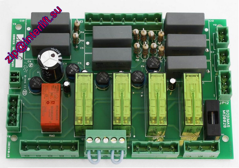 Плата контроля гидравлических клапанов Hydraulic valves control board (M130028)