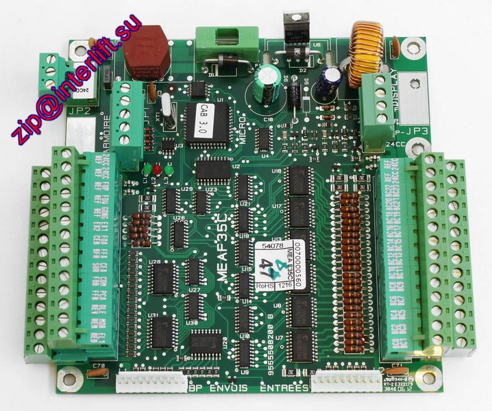 Плата расширения с 13 на 24 остановки TOC expansion board from 13 to 24 stops (MEAF35C)