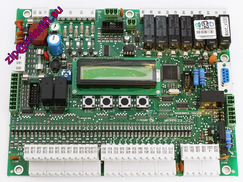 Главная плата управления NG120 Main Board (M130023) лифта MONITOR