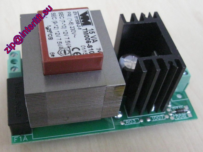Блок питания зарядки батареи Power-supply charge-batteries 24Vdc 15VA, 230Vac
